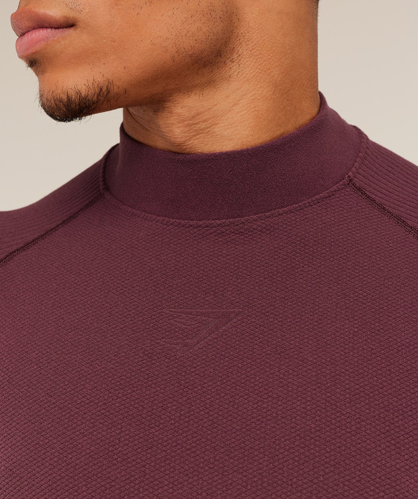 GS-0075 Physique Long Sleeve T-Shirt - GS Impact Burgundy/GS Cherry Purple