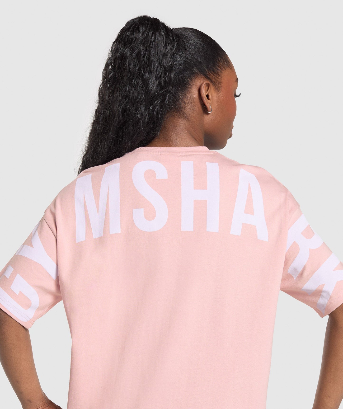 GSW-0098 Wordmark Graphic T-Shirt - Lift Pink