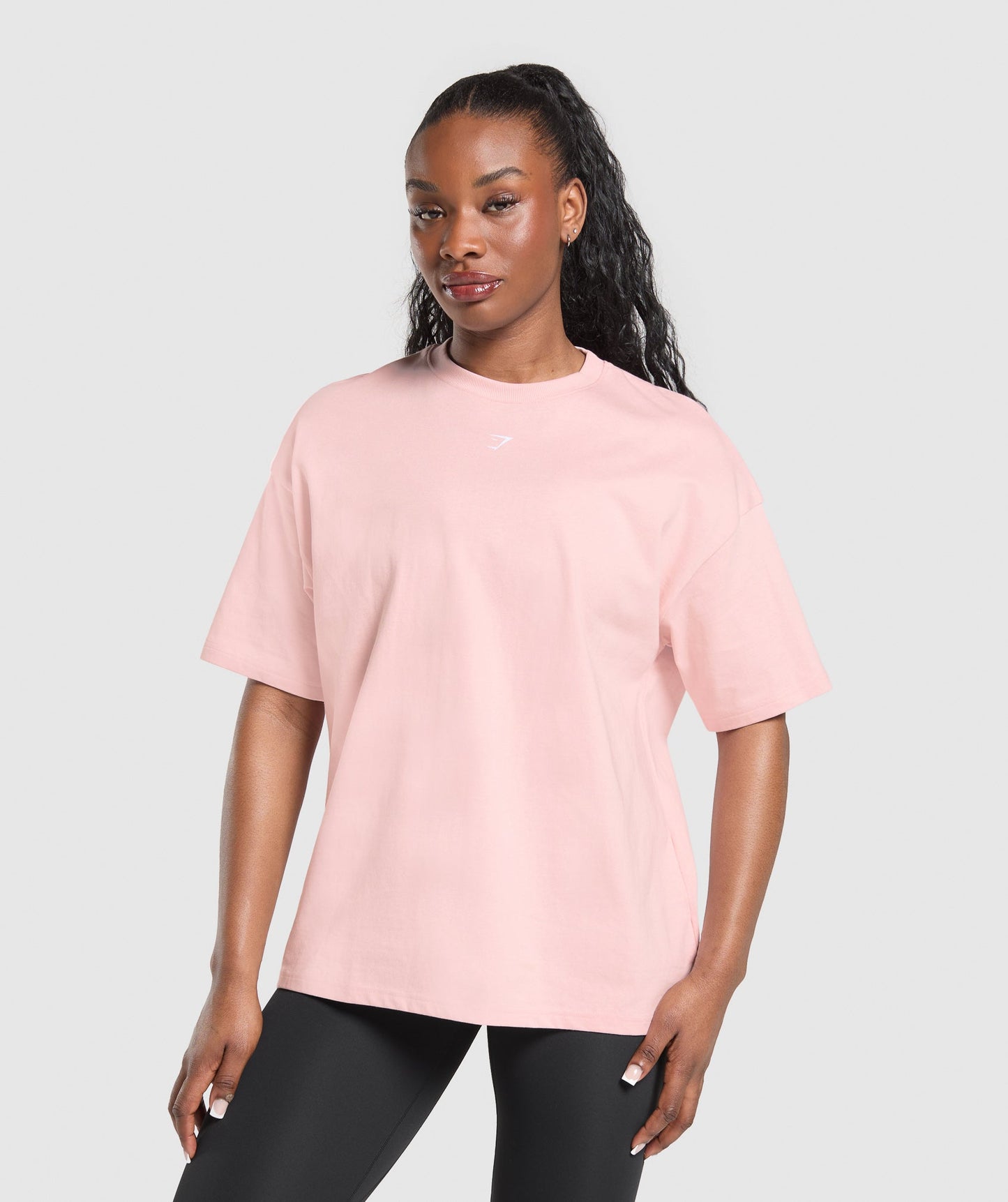 GSW-0098 Wordmark Graphic T-Shirt - Lift Pink