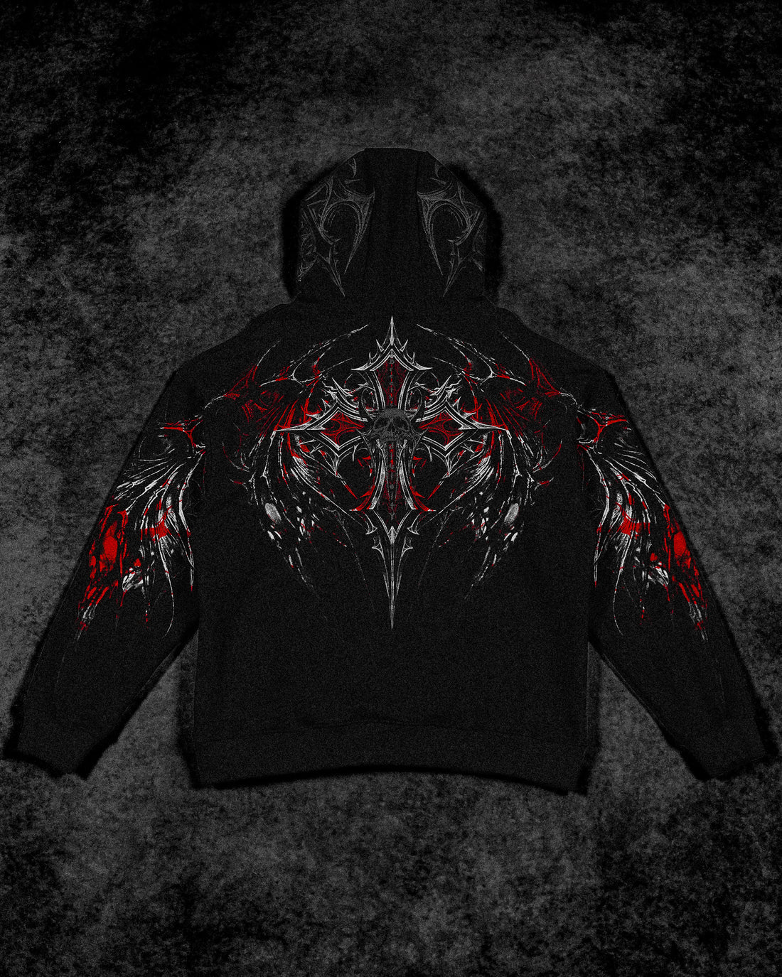 BD-0086 Nightfall Oversized Pullover Hoodie [NIGHTMARE]