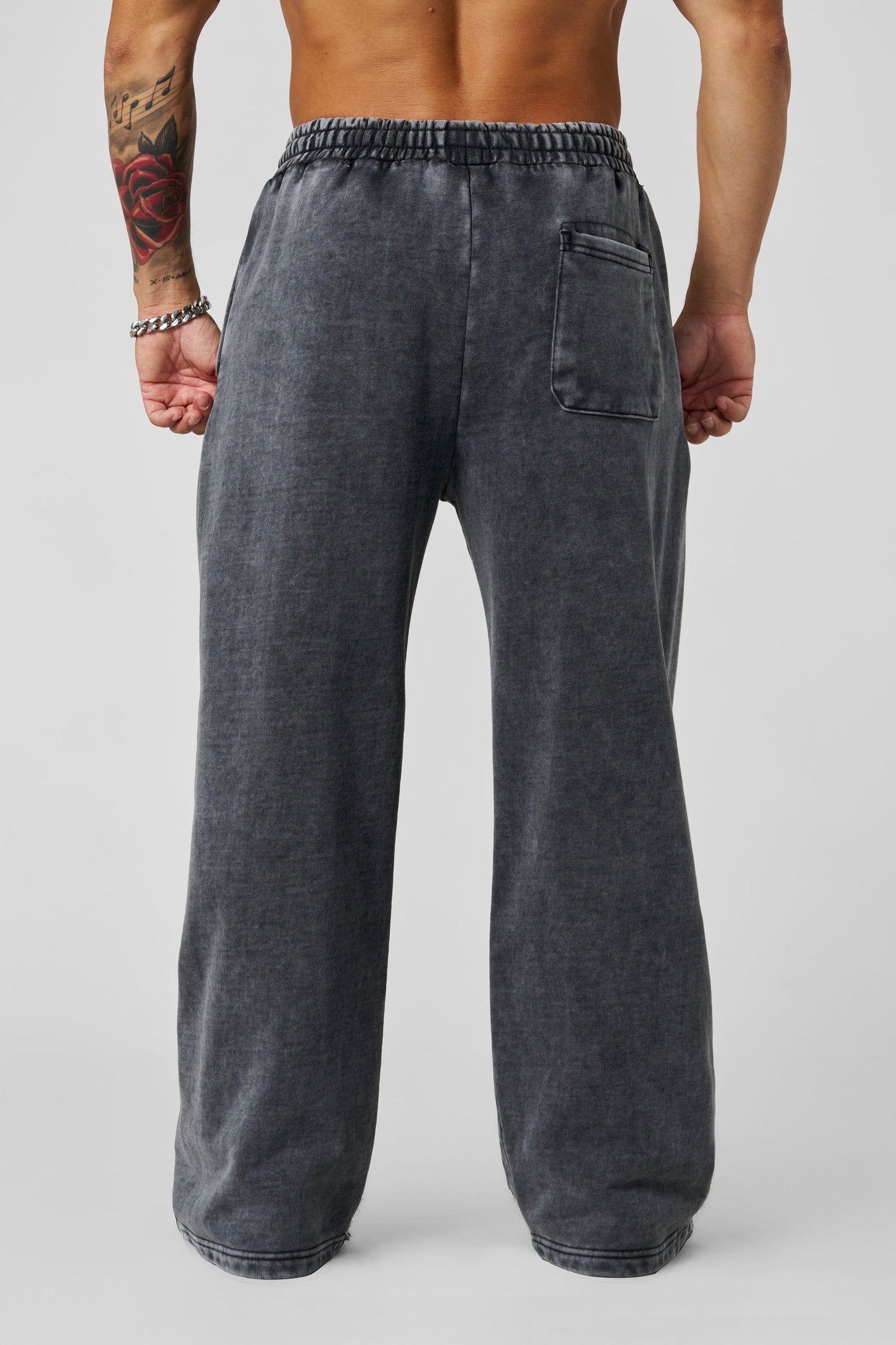 2067 - Elevated Essentials - Baggy Sweats - Grey Wash