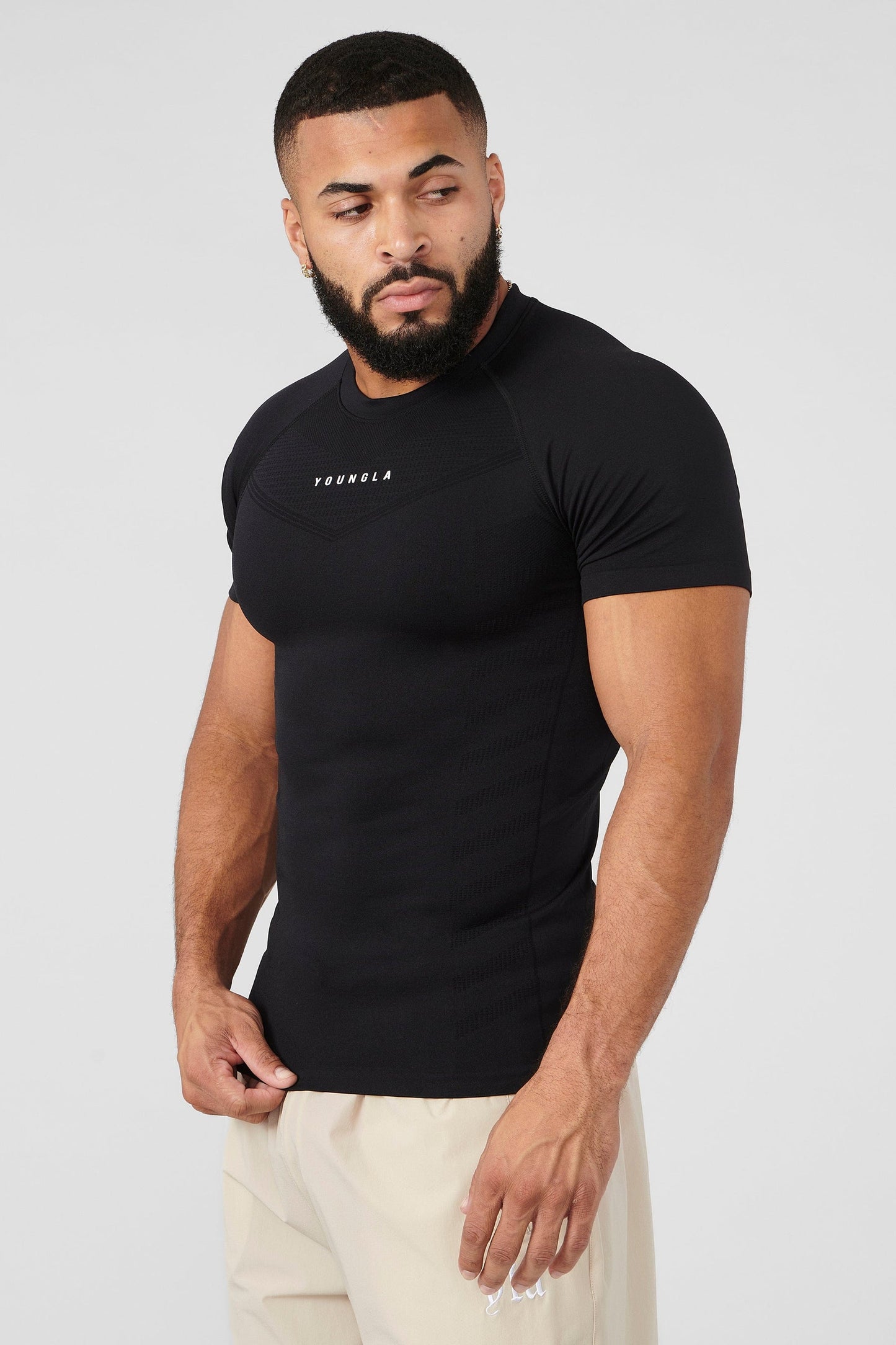 475 - SuperVillain Compression Tees - Black