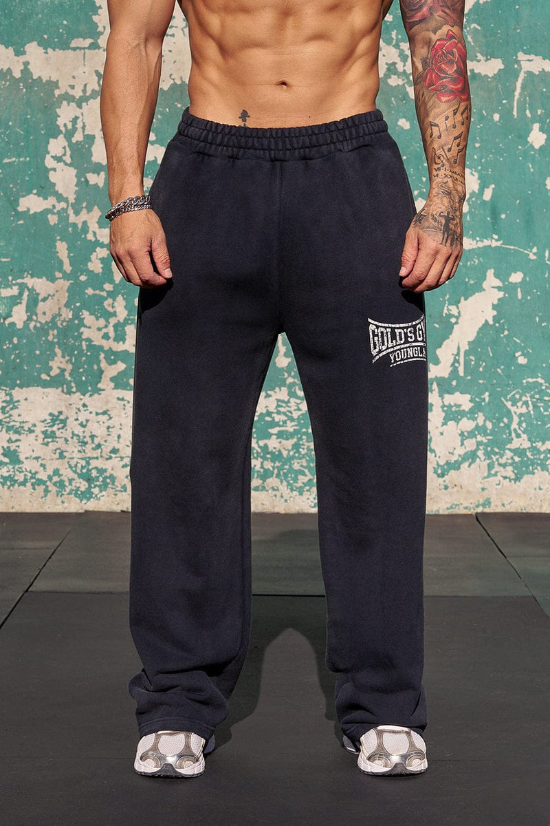 2052 - Gold’s Iron Legacy Heritage Sweats - Black