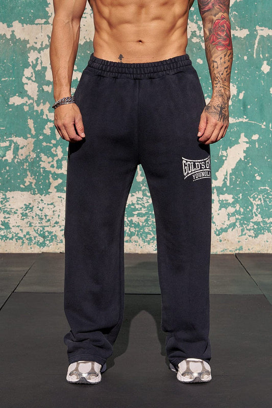 2052 - Gold’s Iron Legacy Heritage Sweats - Black