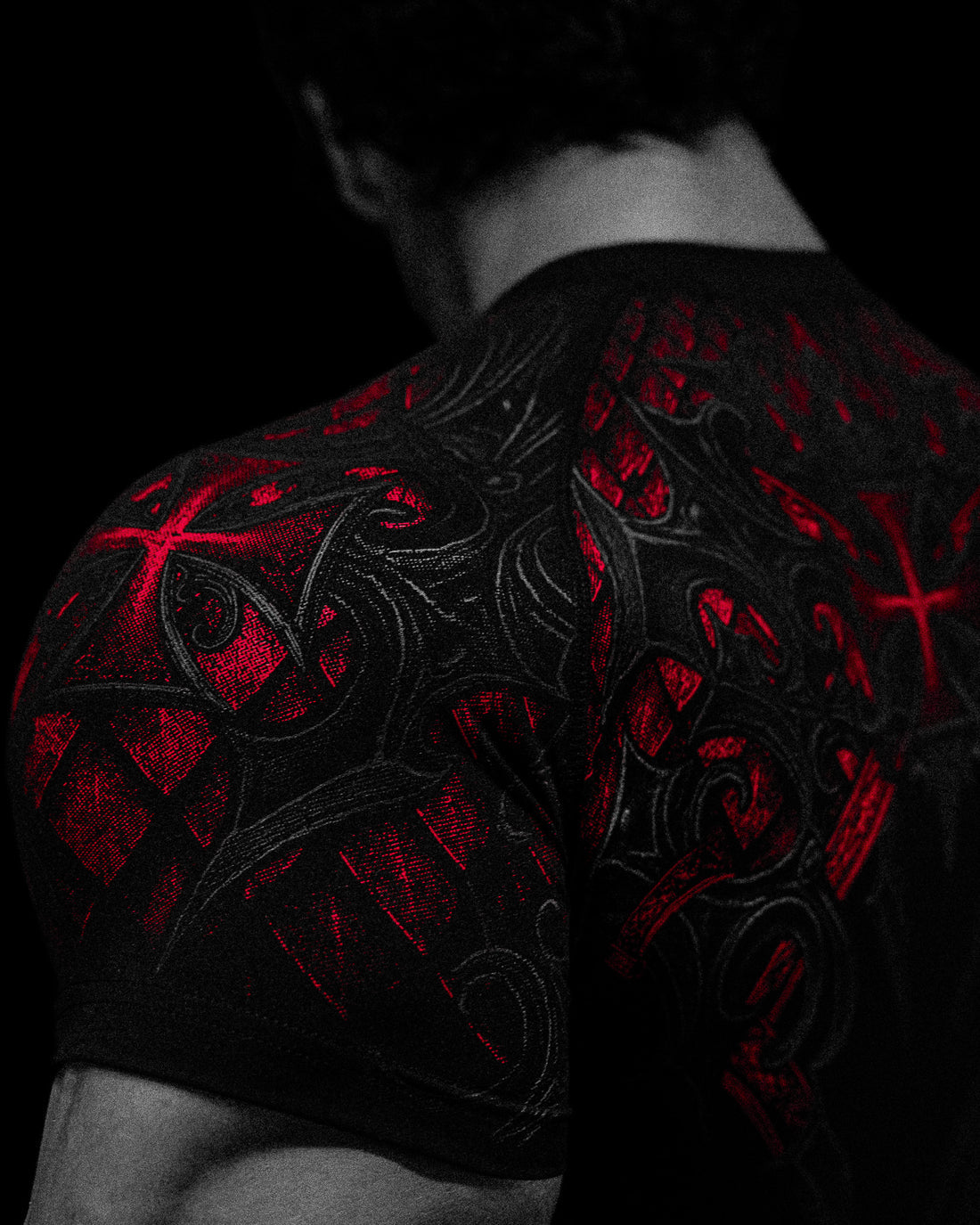 BD-0102 Void Tech™ Armored Short Sleeve Compression [NIGHTMARE]