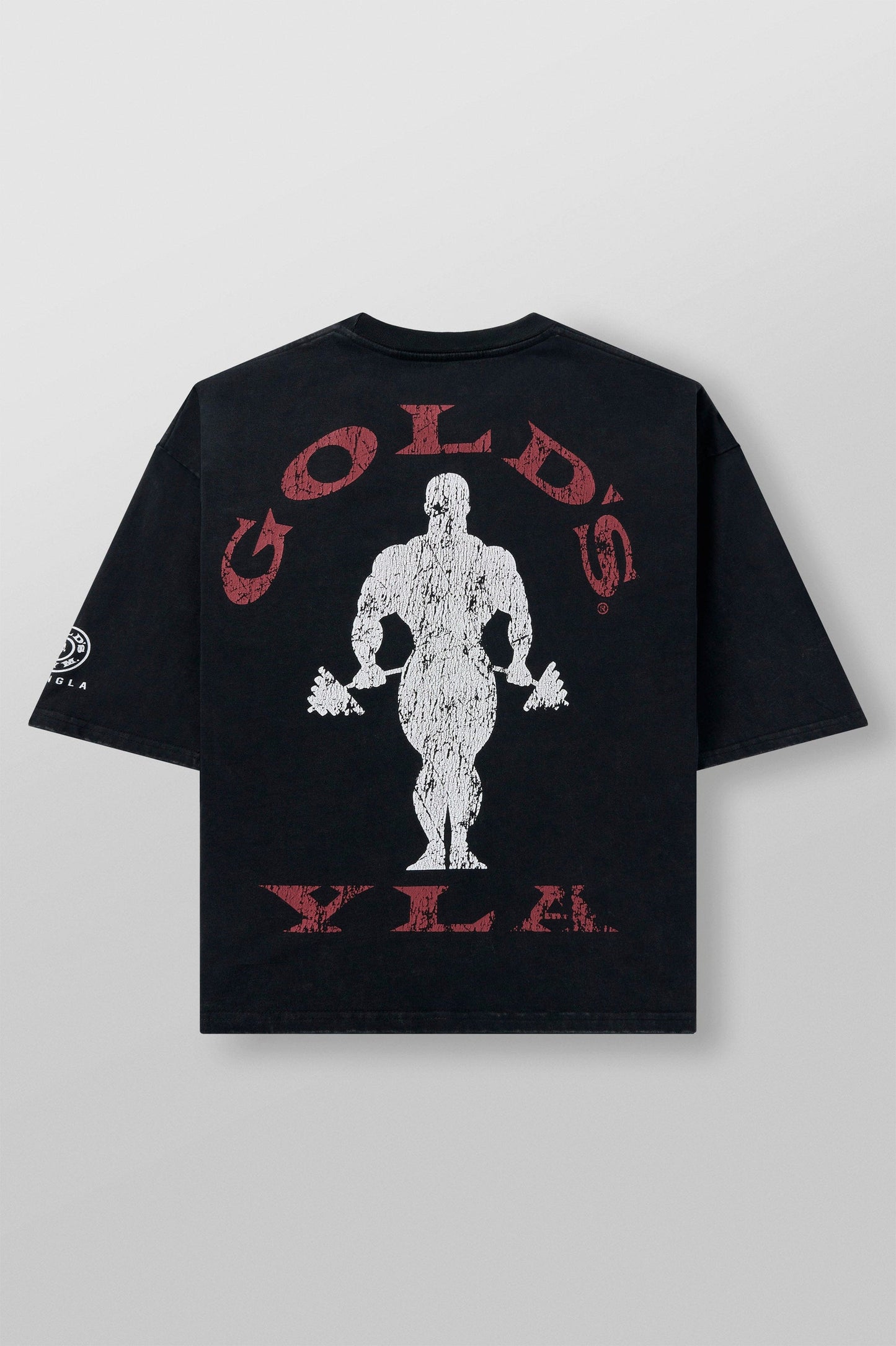4002 - Golds Gym New Age Tee - Black