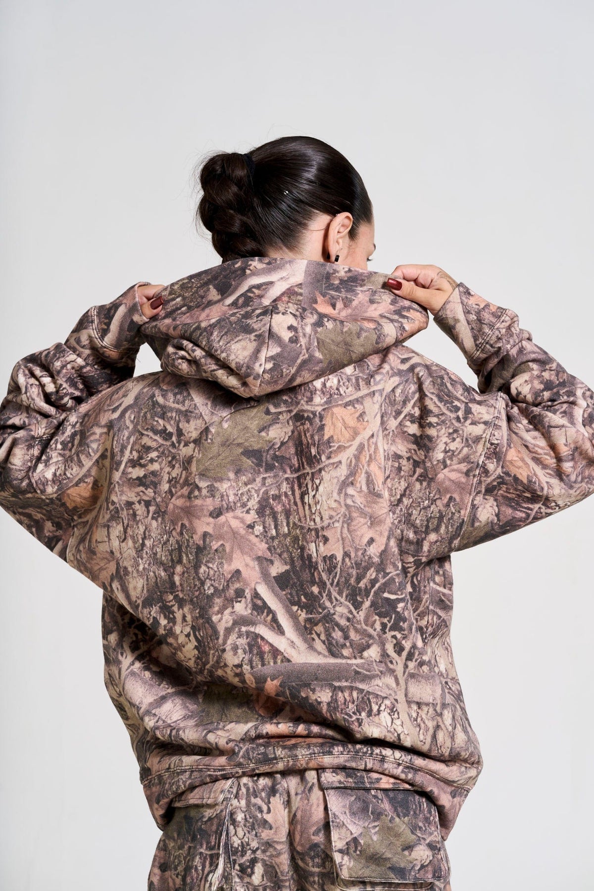 W551 - Hunting Season Hoodie - Green Camo