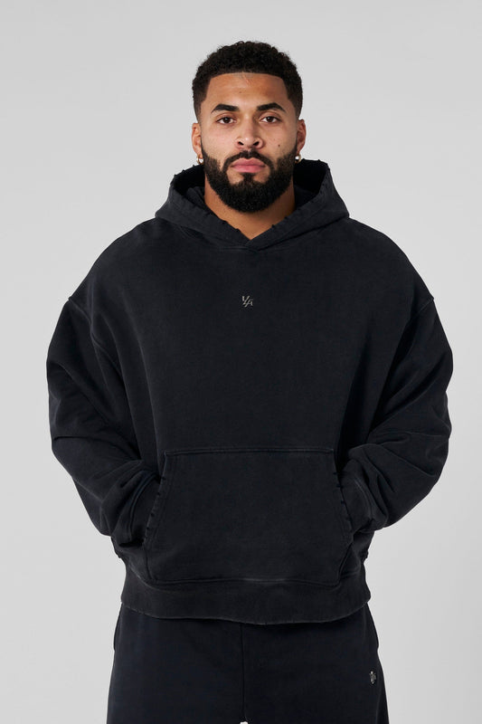 5096 - Elevated Essentials - Pullover Hoodies - Black Wash