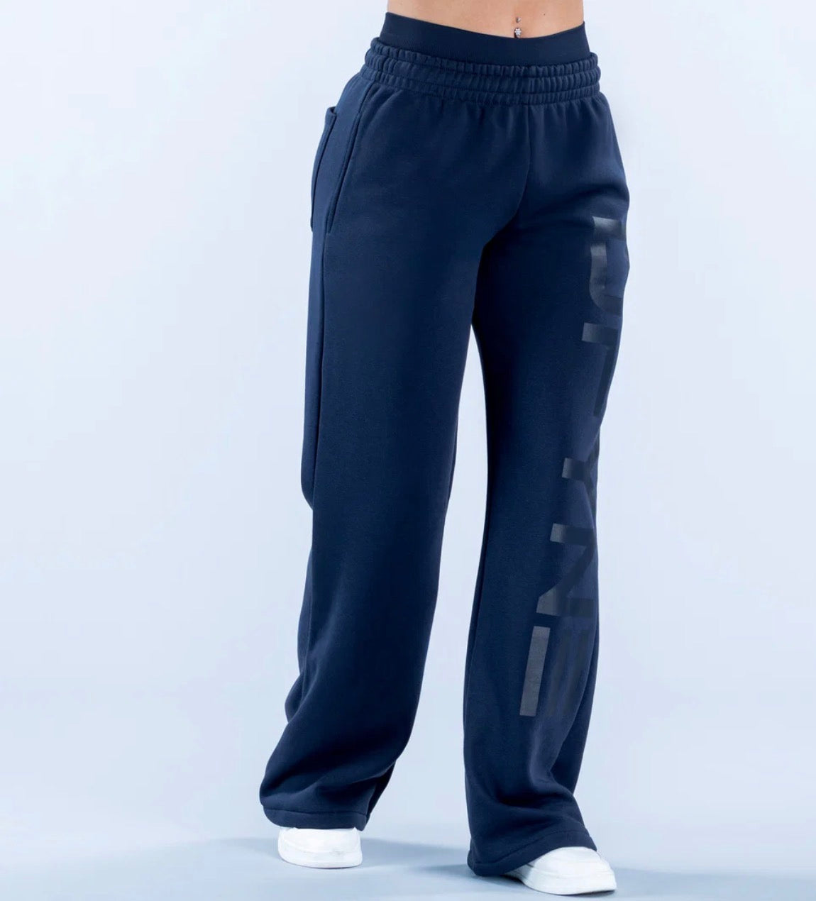 Signature Wide Leg Jogger Ink