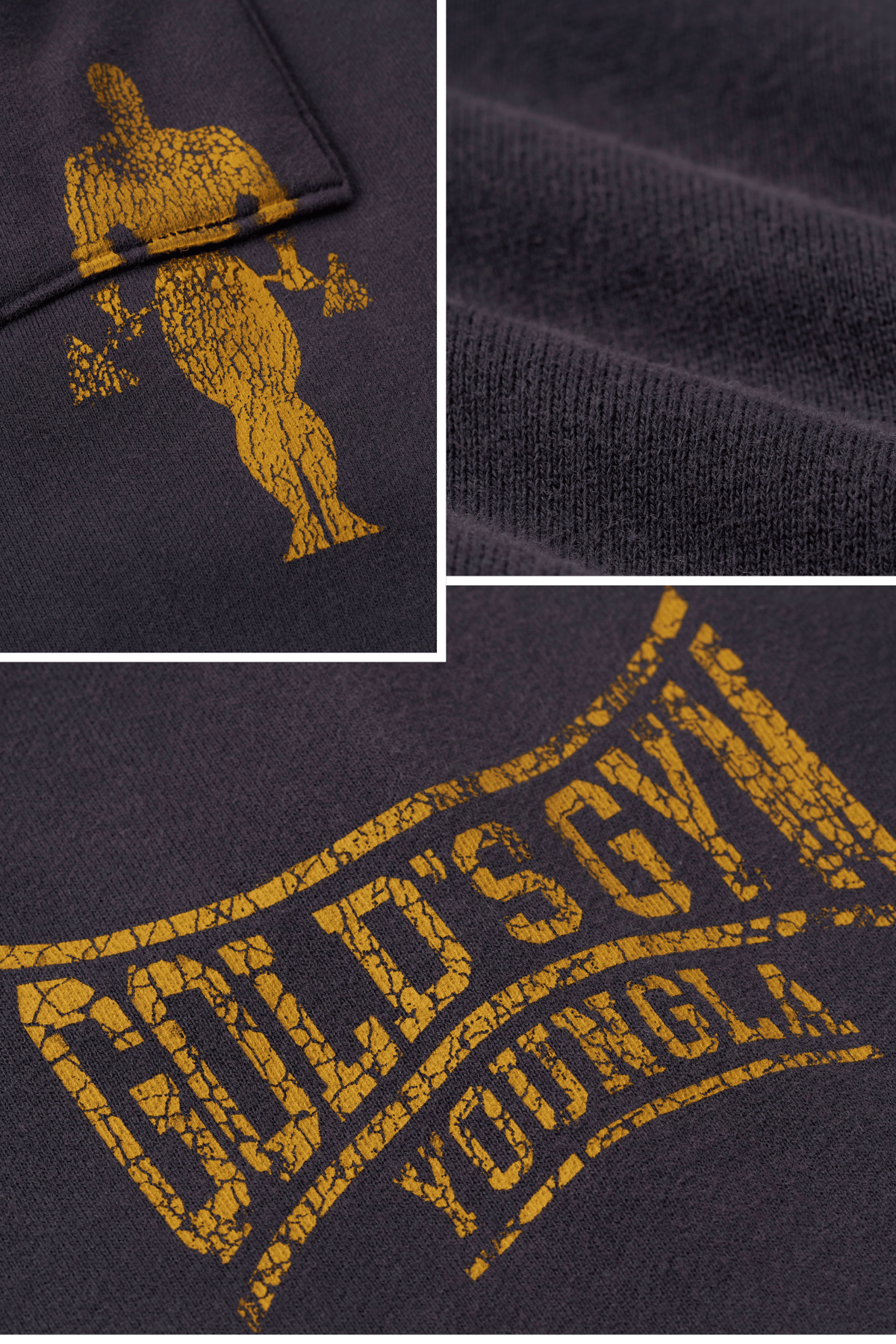 2052 - Gold’s Iron Legacy Heritage Sweats - Navy