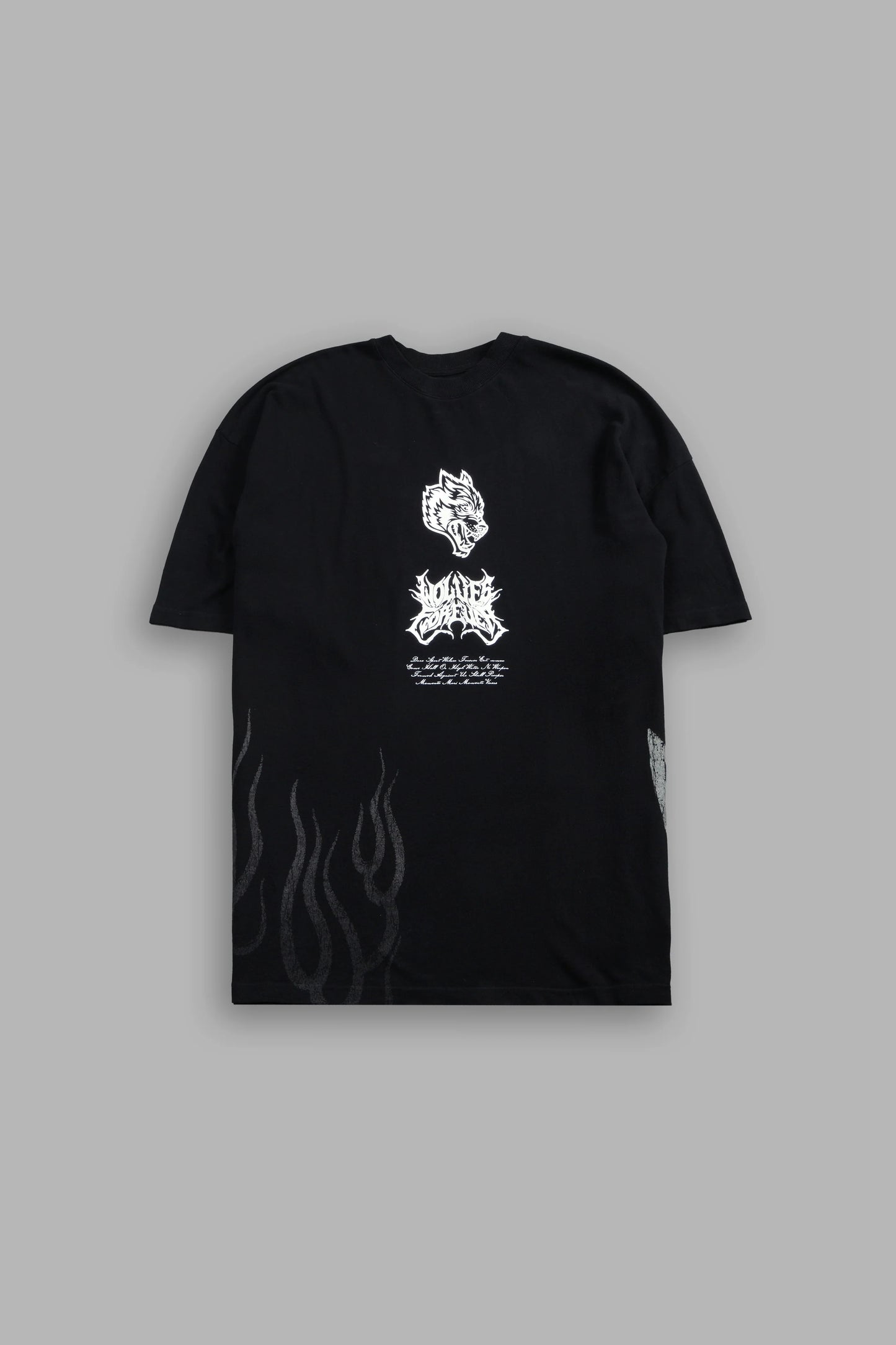DS-0226 Deidara Premium Oversized Tee in Black