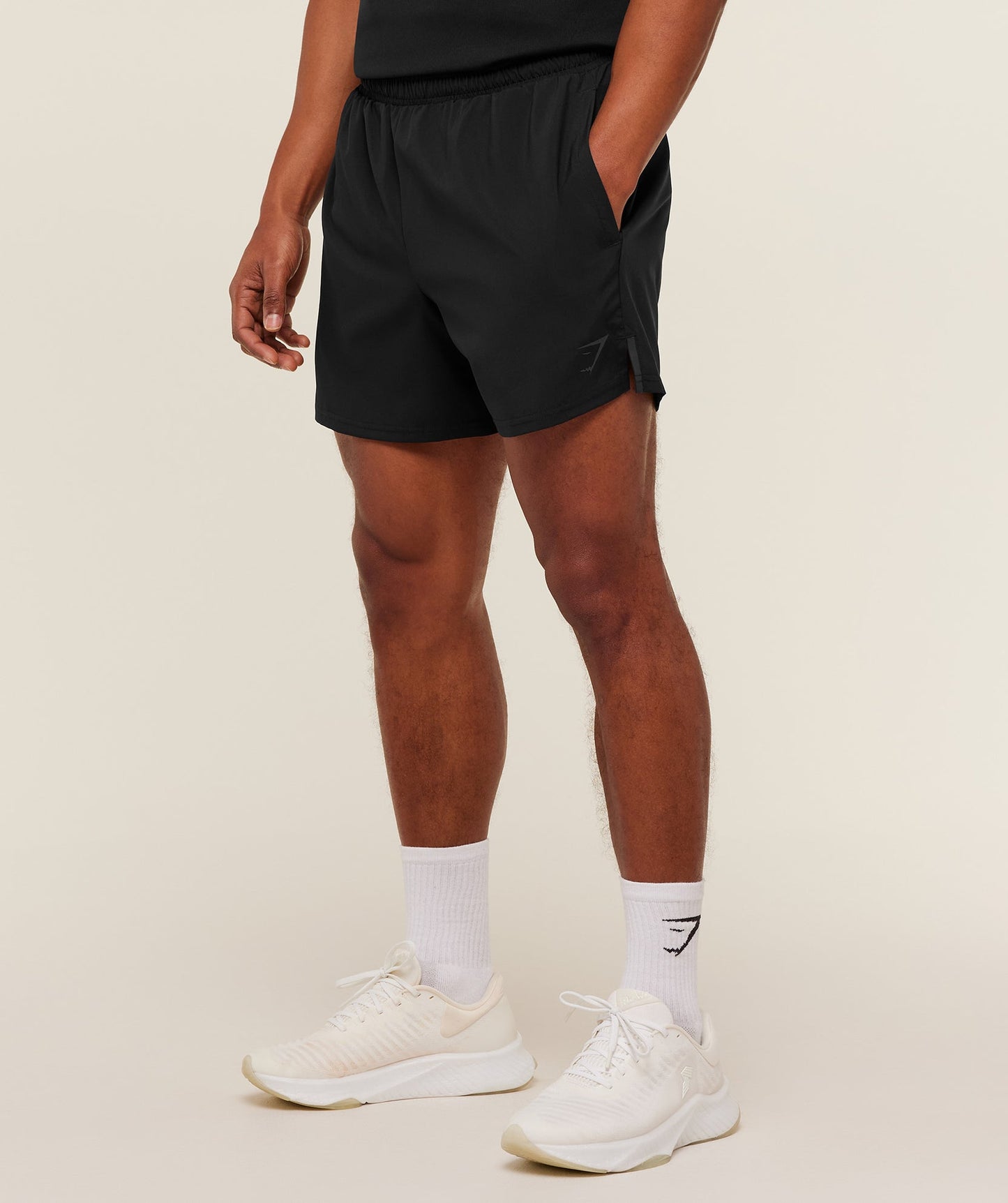 GS-0111 Arrival Contrast Shorts - Black/Grey
