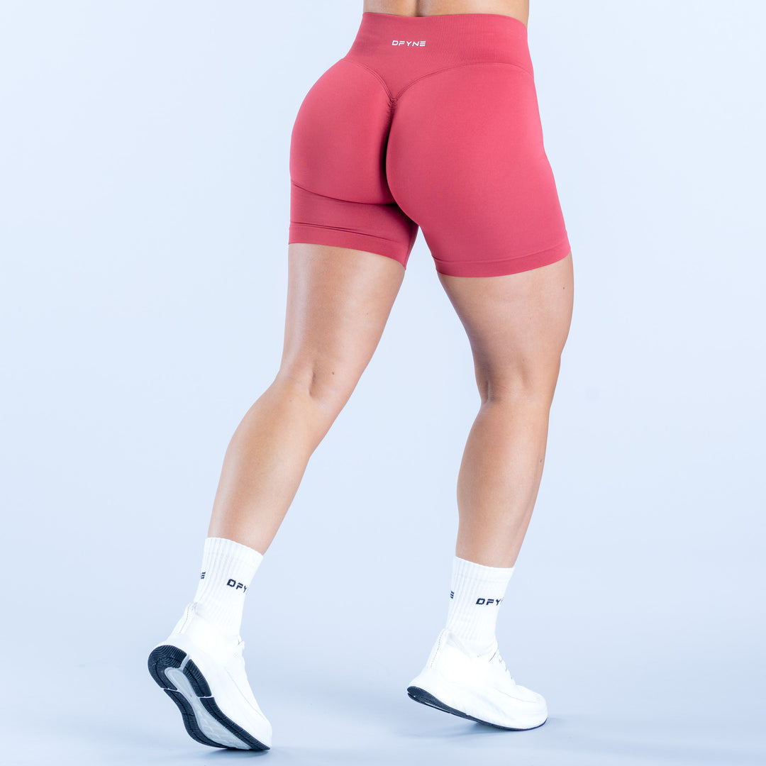 Defy Shorts | 4.5” Raspberry