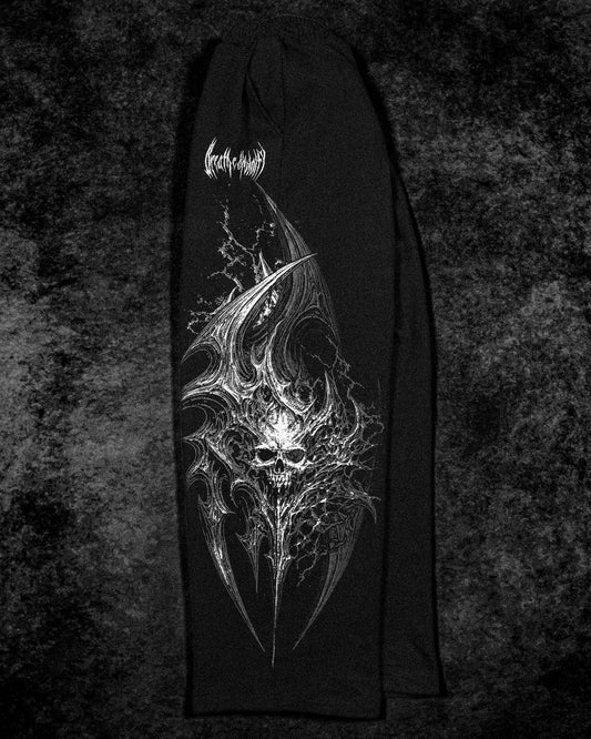 BD-0075 Bloodlust Banana Luxury Sweatpants [VOID BLACK]