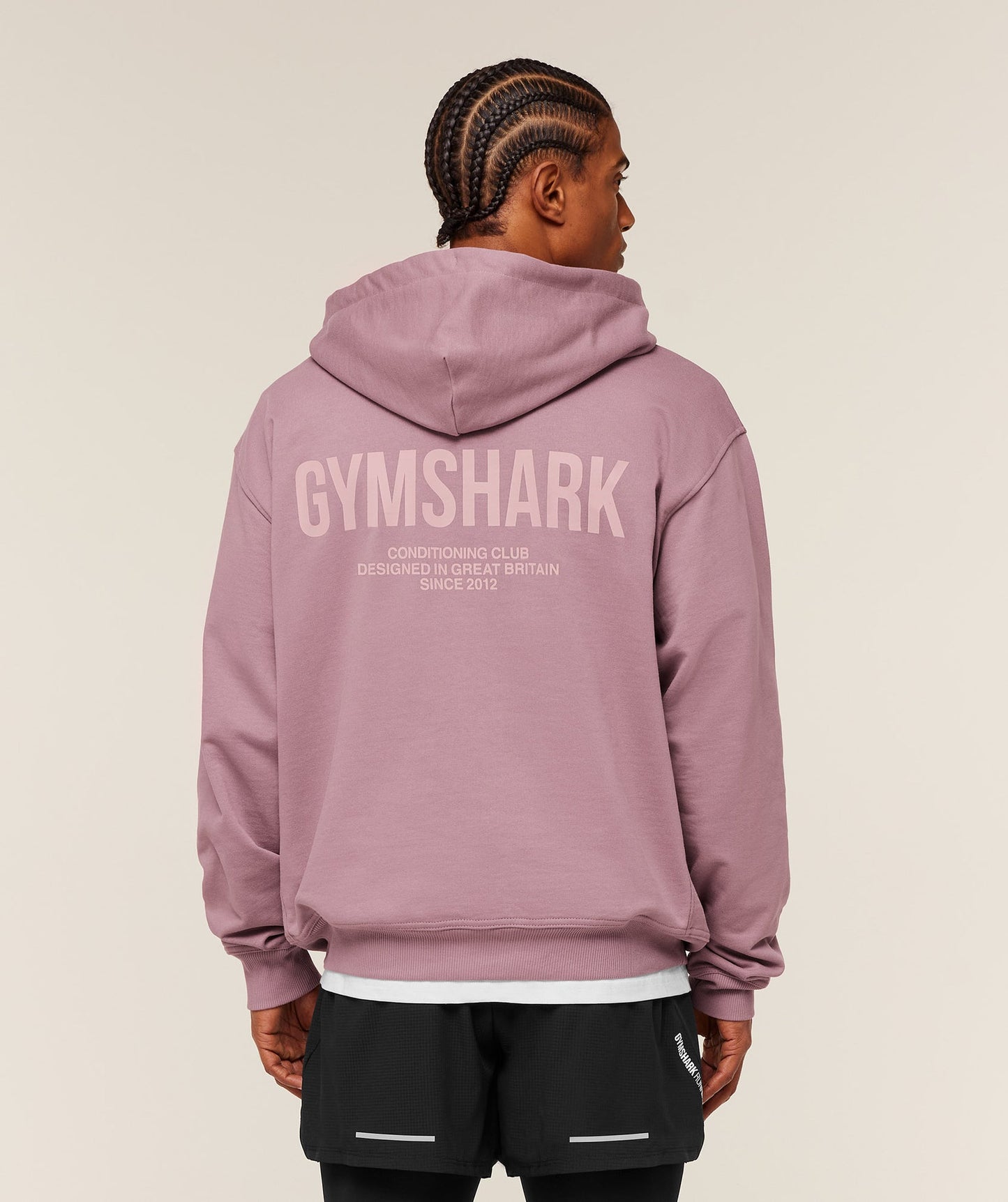 GS-0093 Conditioning Club Hoodie - GS Calm Pink/GS Light Pink