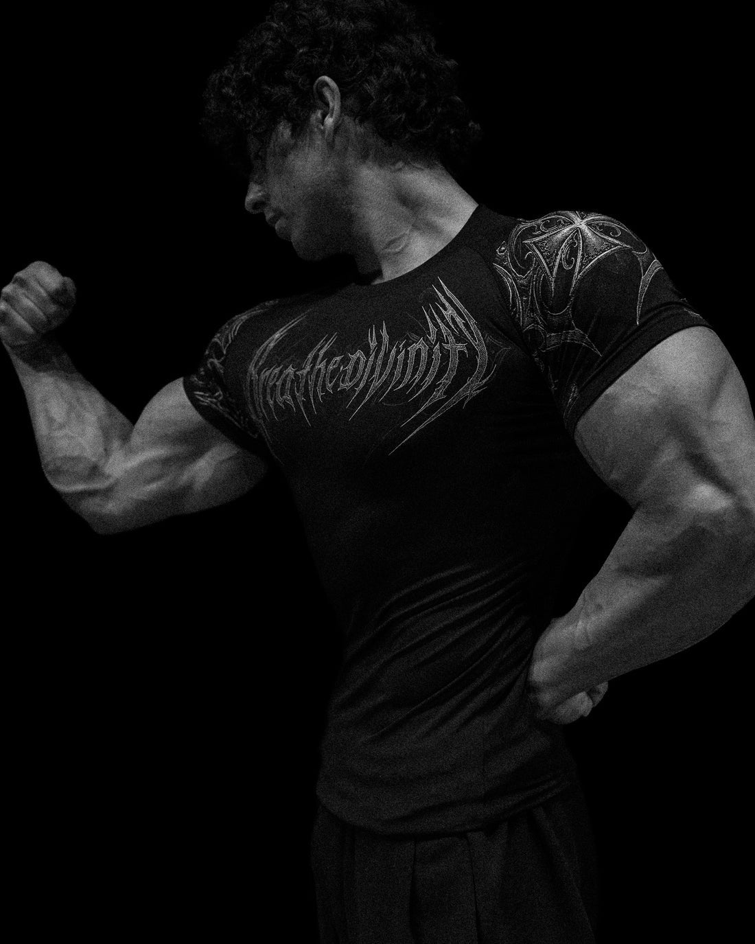 BD-0102 Void Tech™ Armored Short Sleeve Compression [VOID BLACK]