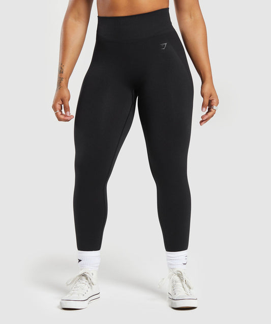 GSW-0141 Flex High Waisted Leggings - Black