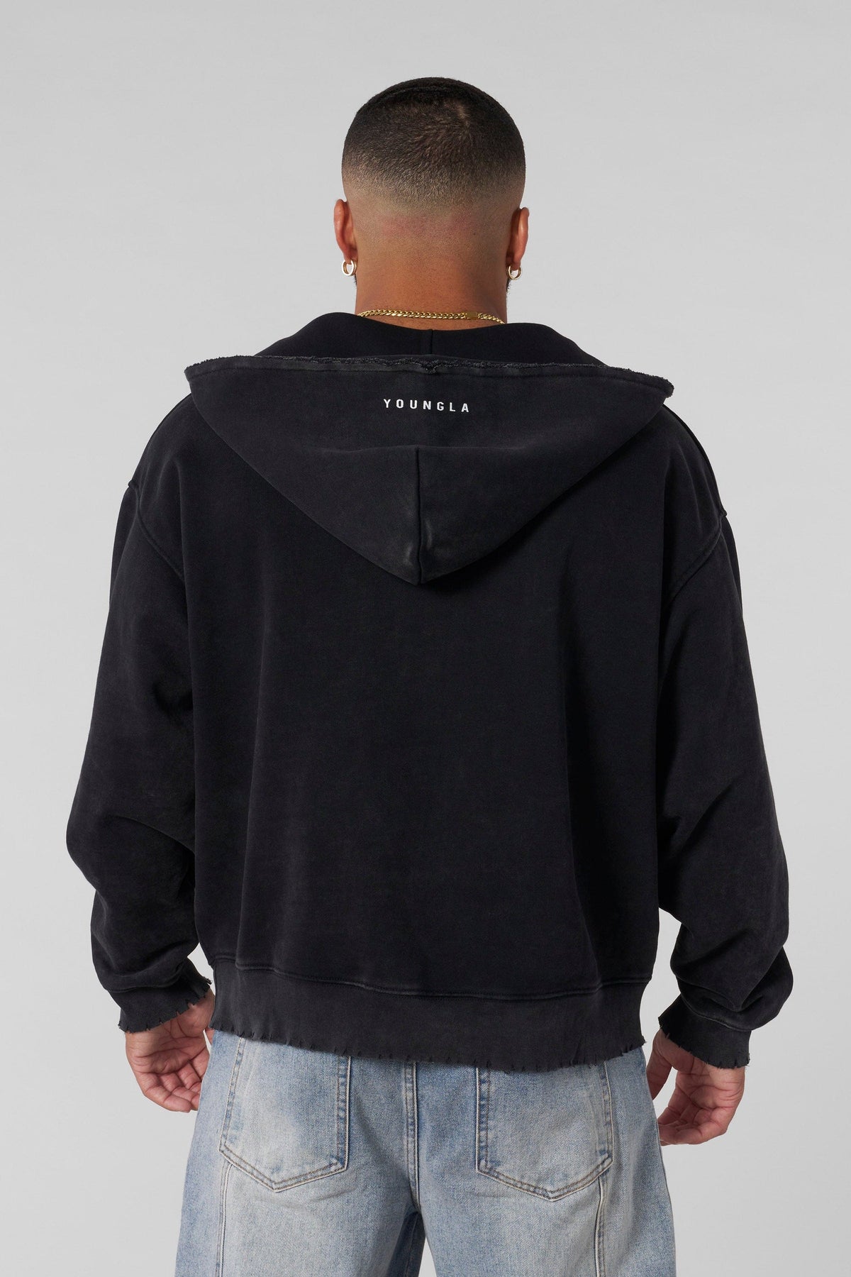 5082 - Anarchy Hoodies - Black Wash