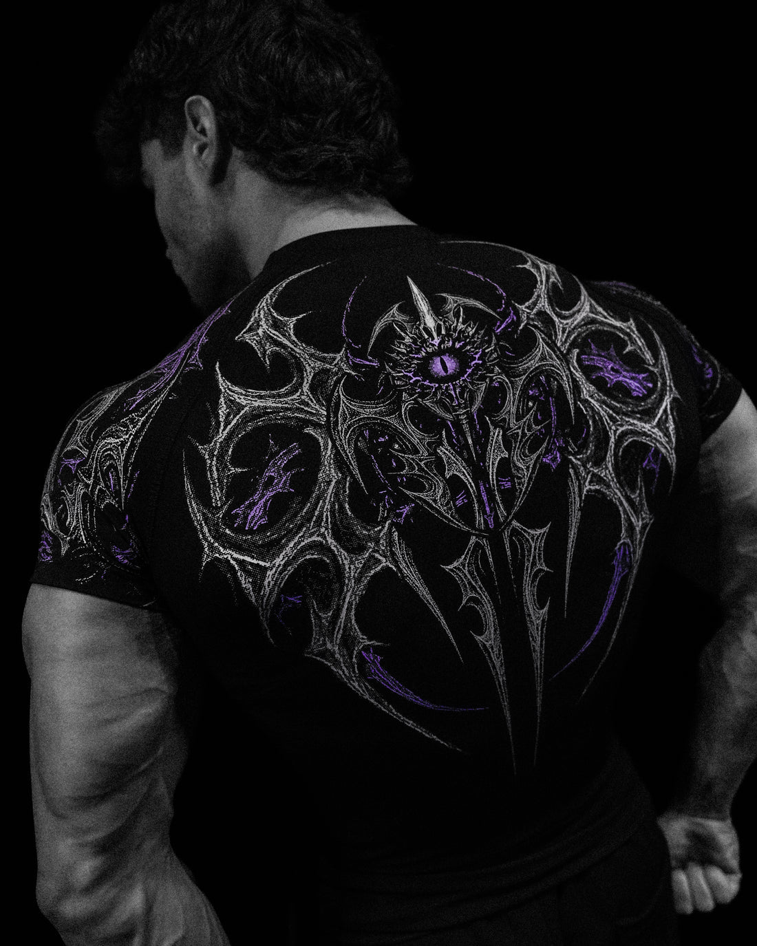 BD-0077 Void Tech™ Parasite Short Sleeve Compression [HOLLOW PURPLE]