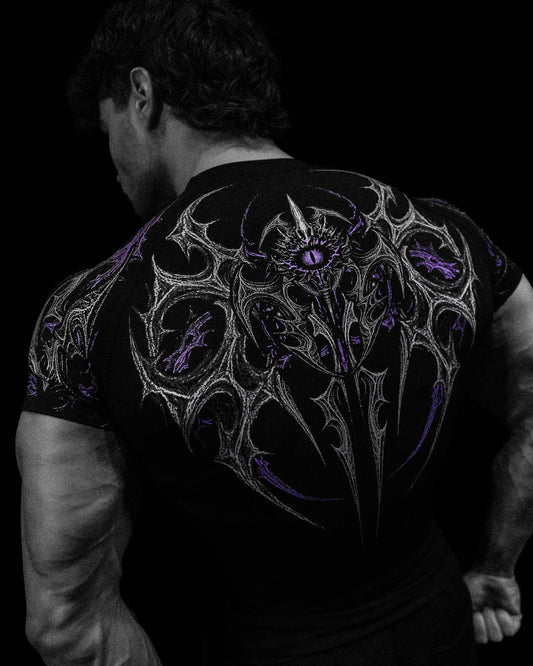 BD-0077 Void Tech™ Parasite Short Sleeve Compression [HOLLOW PURPLE]