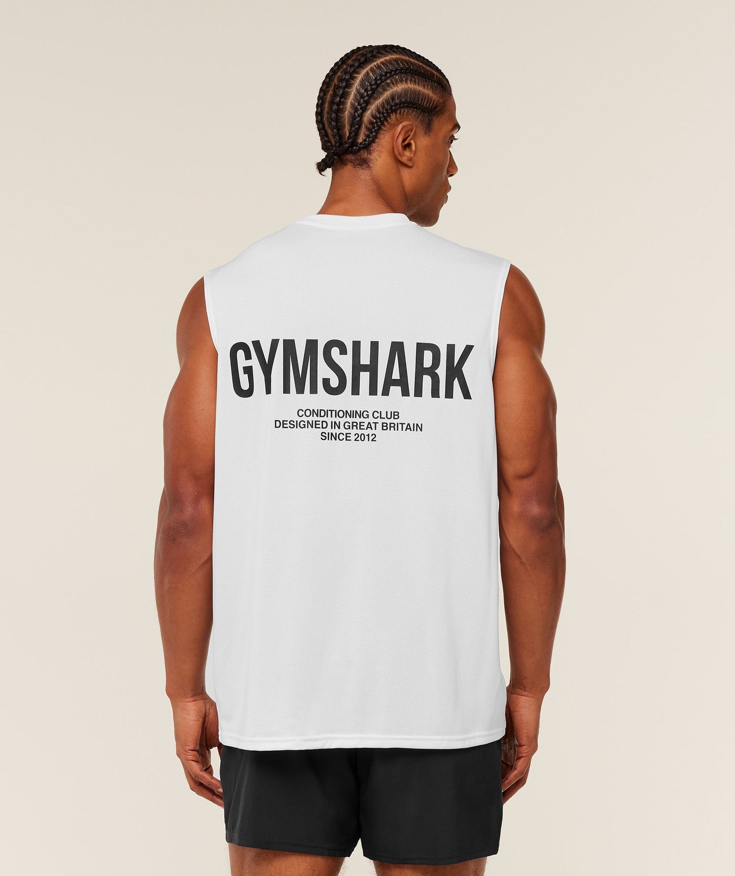 GS-0059 Conditioning Club Tank - White