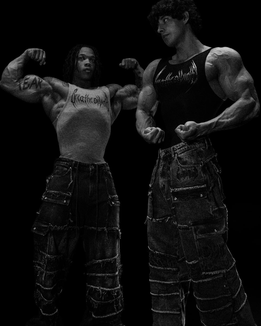 BD-0093 Men's Noir Advanced Maiden Beater [2-Pack]