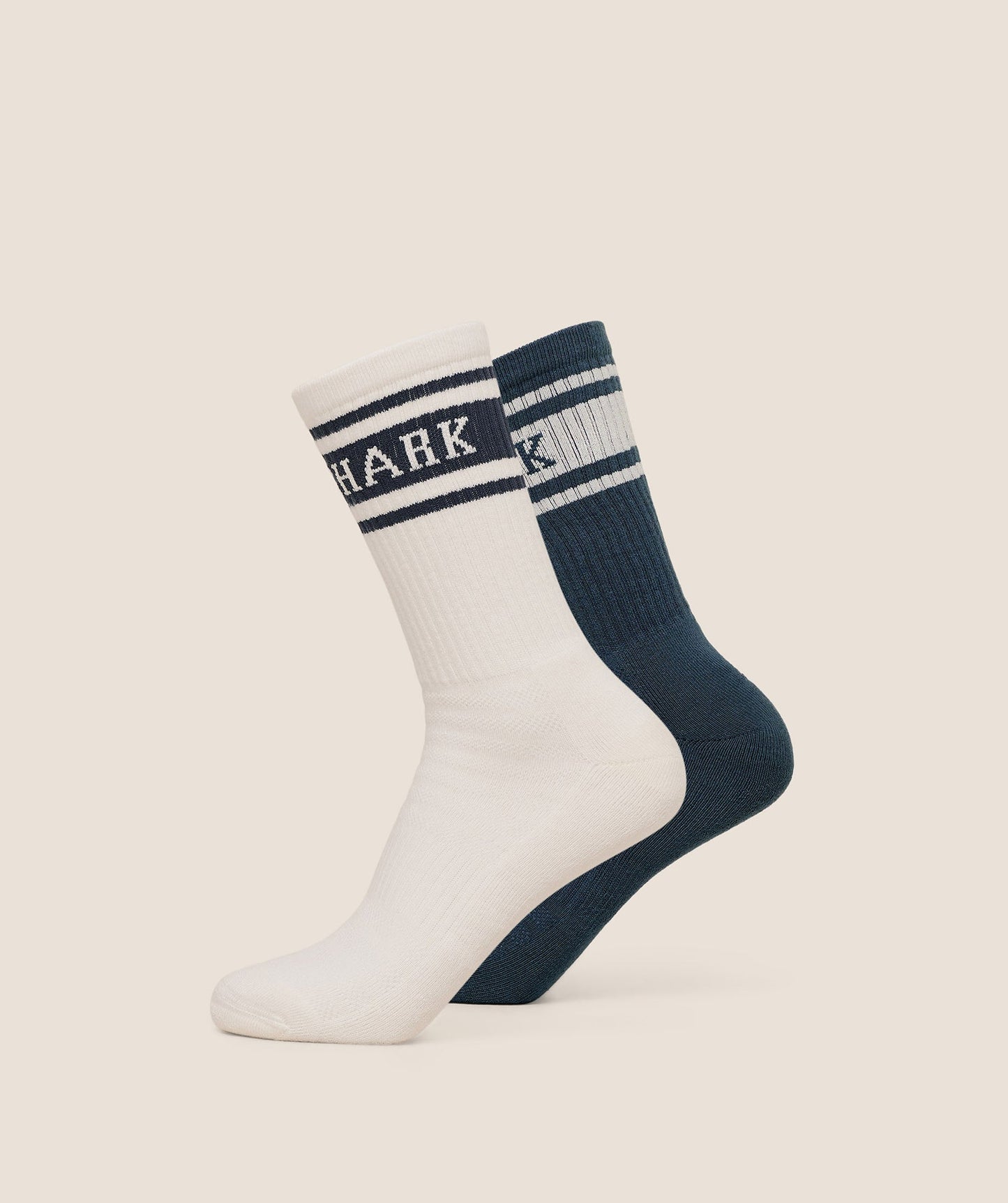 GSA-0041 Collegiate Crew Sock 2pk - GS Stealth Blue