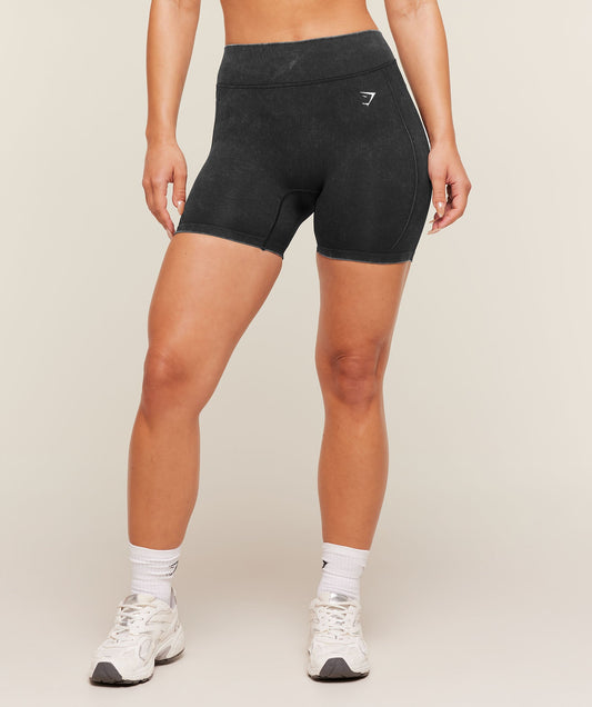 GSW-0126 Gymshark x Bratz Shorts - Black/Wash