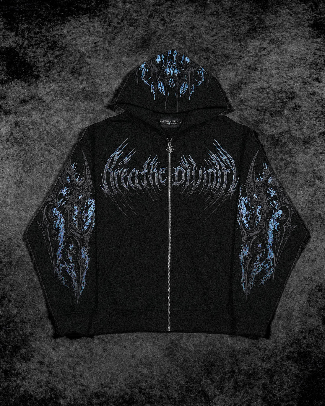 BD-0098 Berserker Oversized Zip-up Hoodie [PULSE]