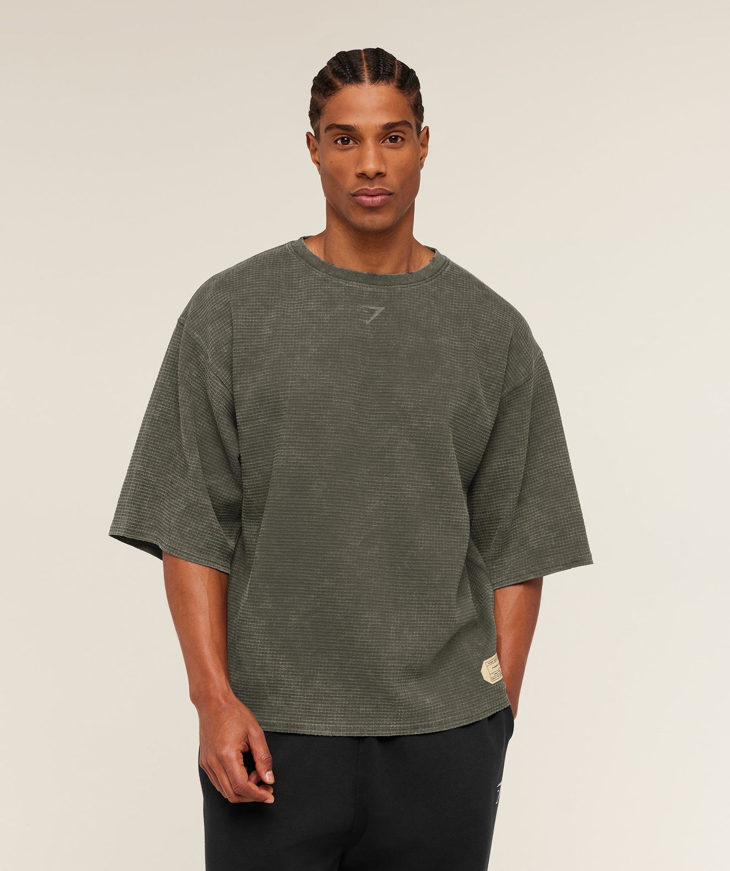 GS-0098 Gymshark x Saalt Studios Tee - Strength Green