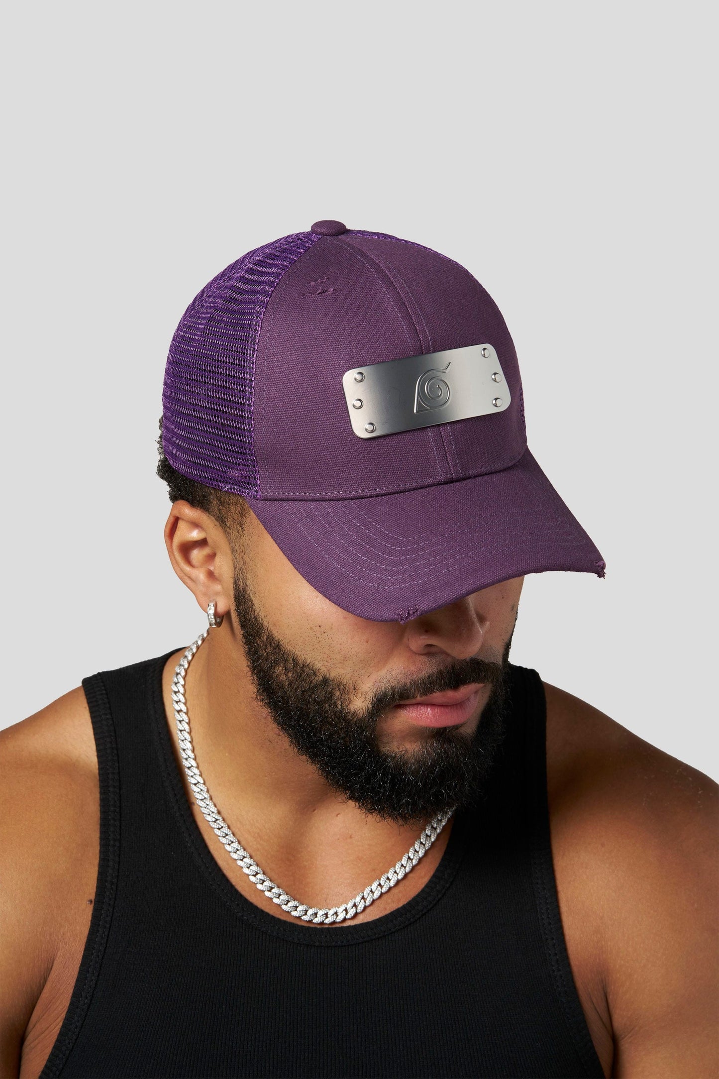 9049 - Naruto Forehead Protector Hats - Purple