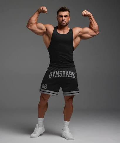 GS-0089 Campus Mesh Shorts - Black