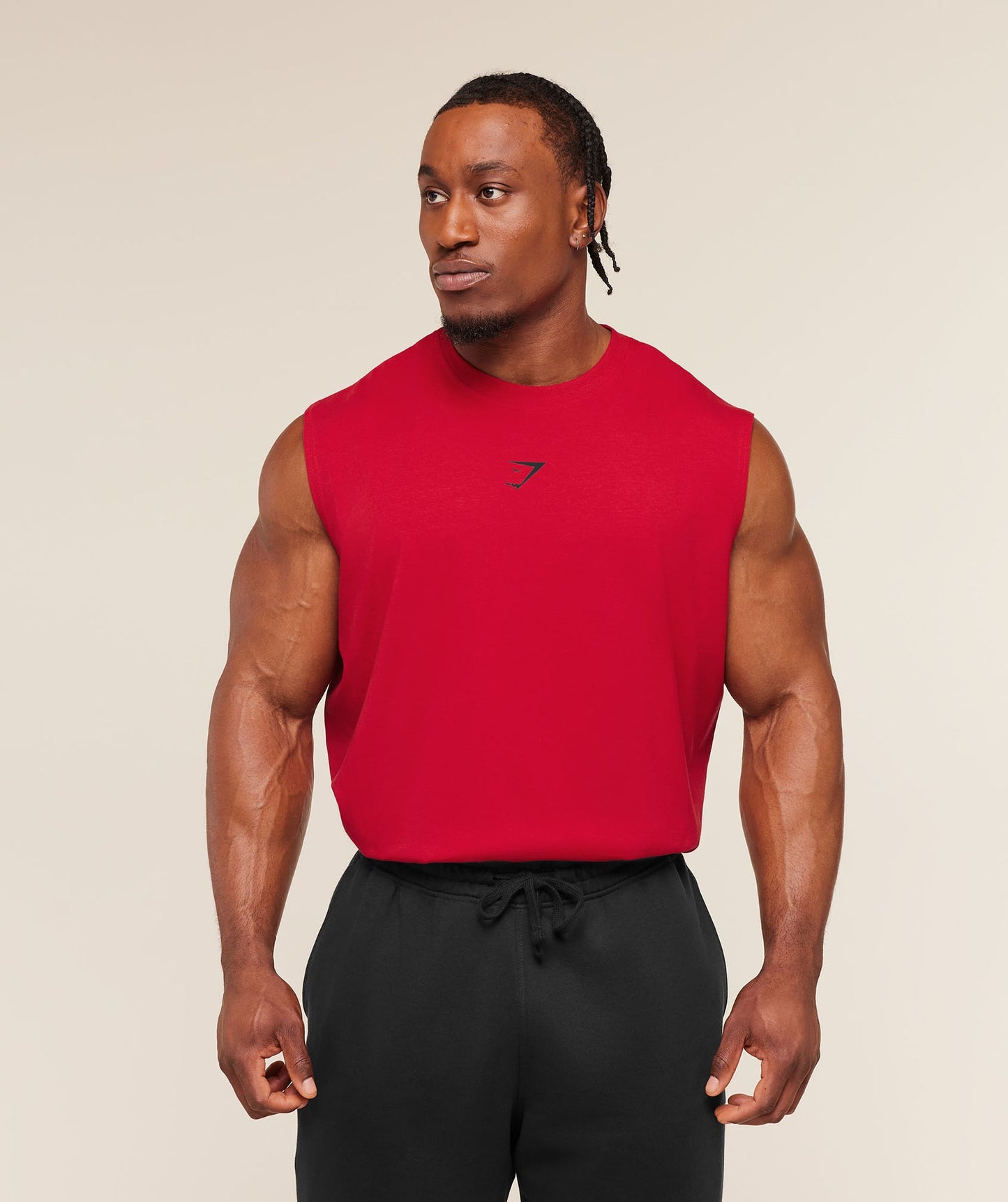 GS-0008 Power Cut Off Tank - Conditioning Red