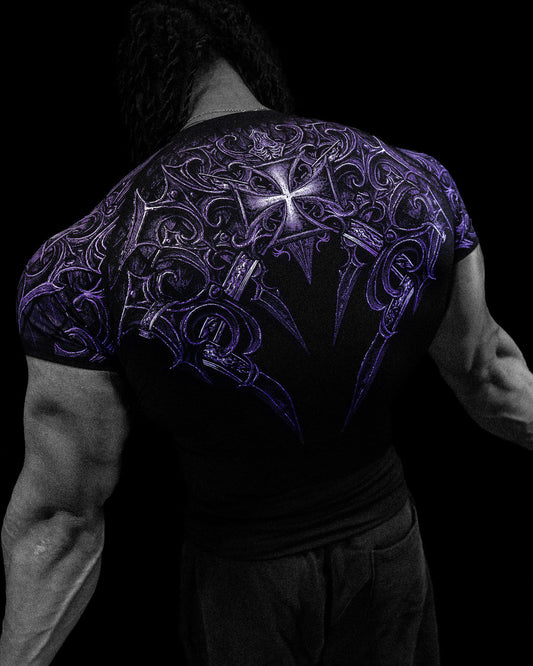 BD-0102 Void Tech™ Armored Short Sleeve Compression [AMETHYST]