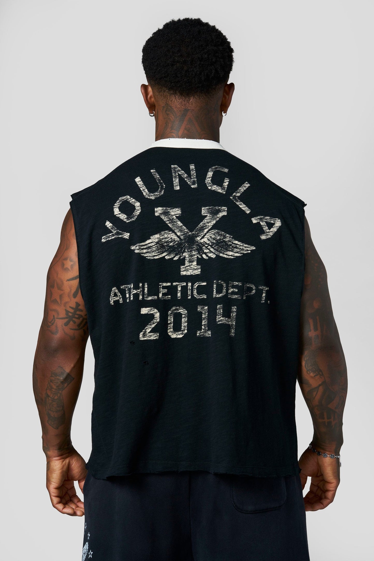 3087 - Golden Era Cut-Offs - Black Wash