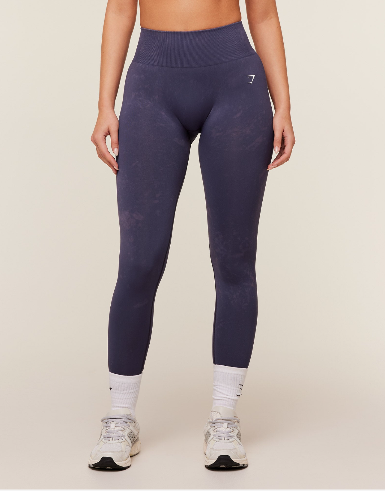 GSW-0101 Washed Leggings - GS Midnight Purple/WASH