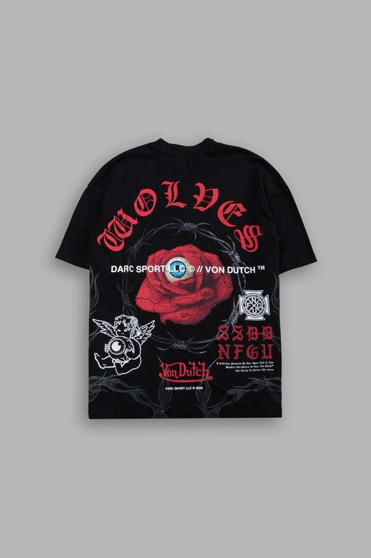 DS/VD-0078 Eye of the Beholder Premium Oversized Tee in Black