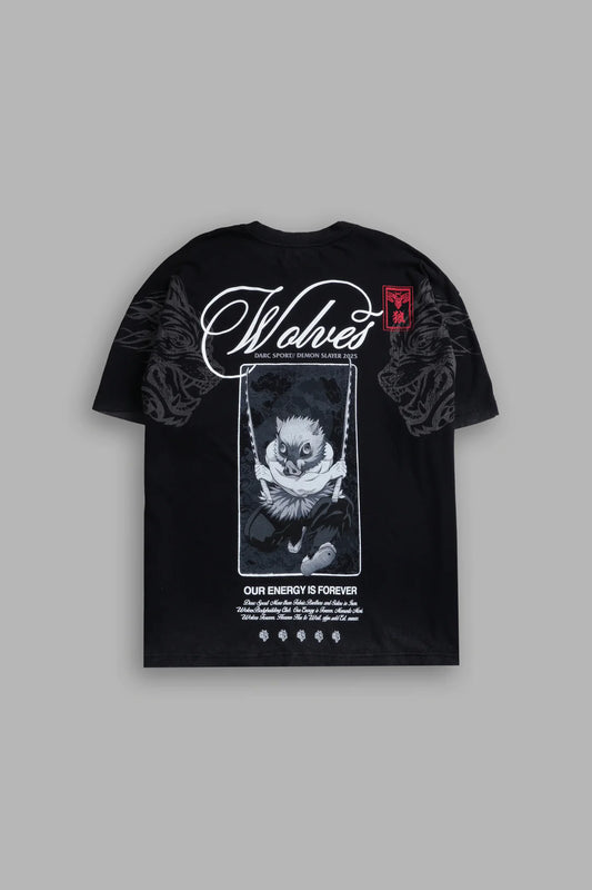 DS-0139 Will of the Beast “Premium” Oversized Tee in Black