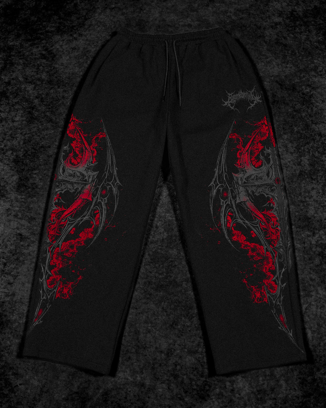 BD-0087 Executioner Banana Shape Uncuffed Sweatpants [NIGHTMARE]