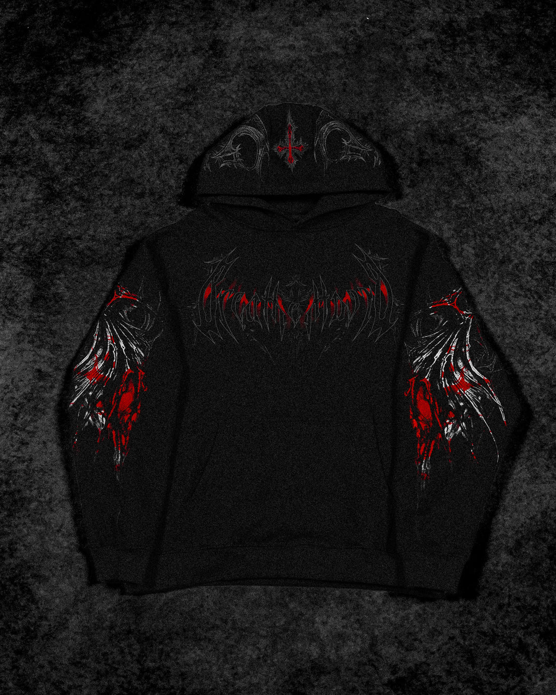 BD-0086 Nightfall Oversized Pullover Hoodie [NIGHTMARE]