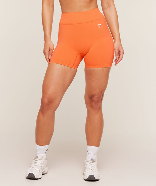 GSW-0126 Gymshark x Bratz Shorts - Dayglow Peach