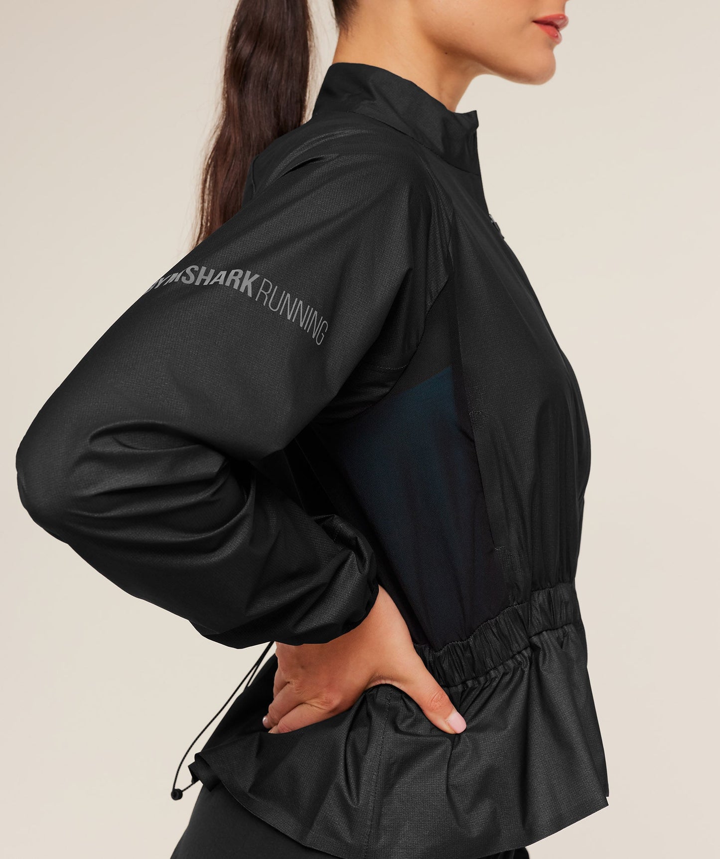GSW-0089 Running Elite Windproof Jacket - Black