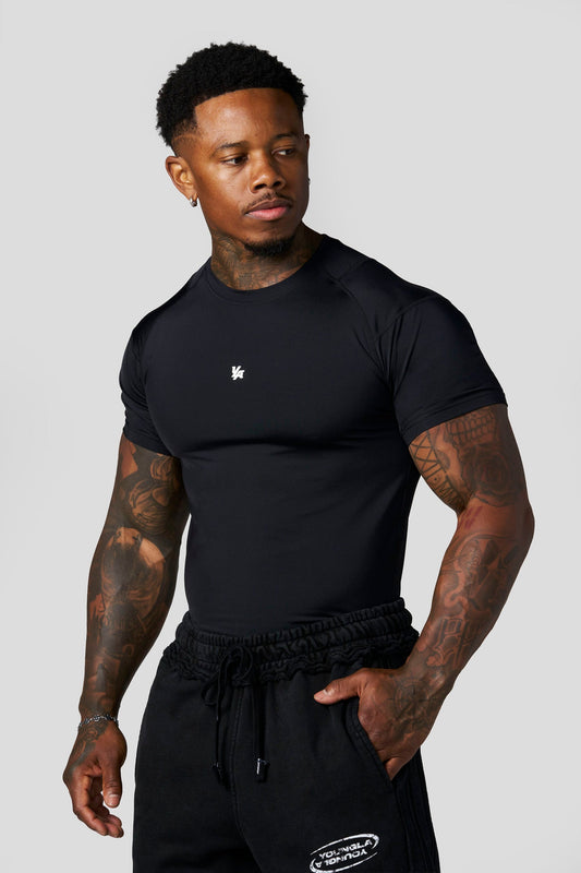 4282 - Posture Compression Tees - Black