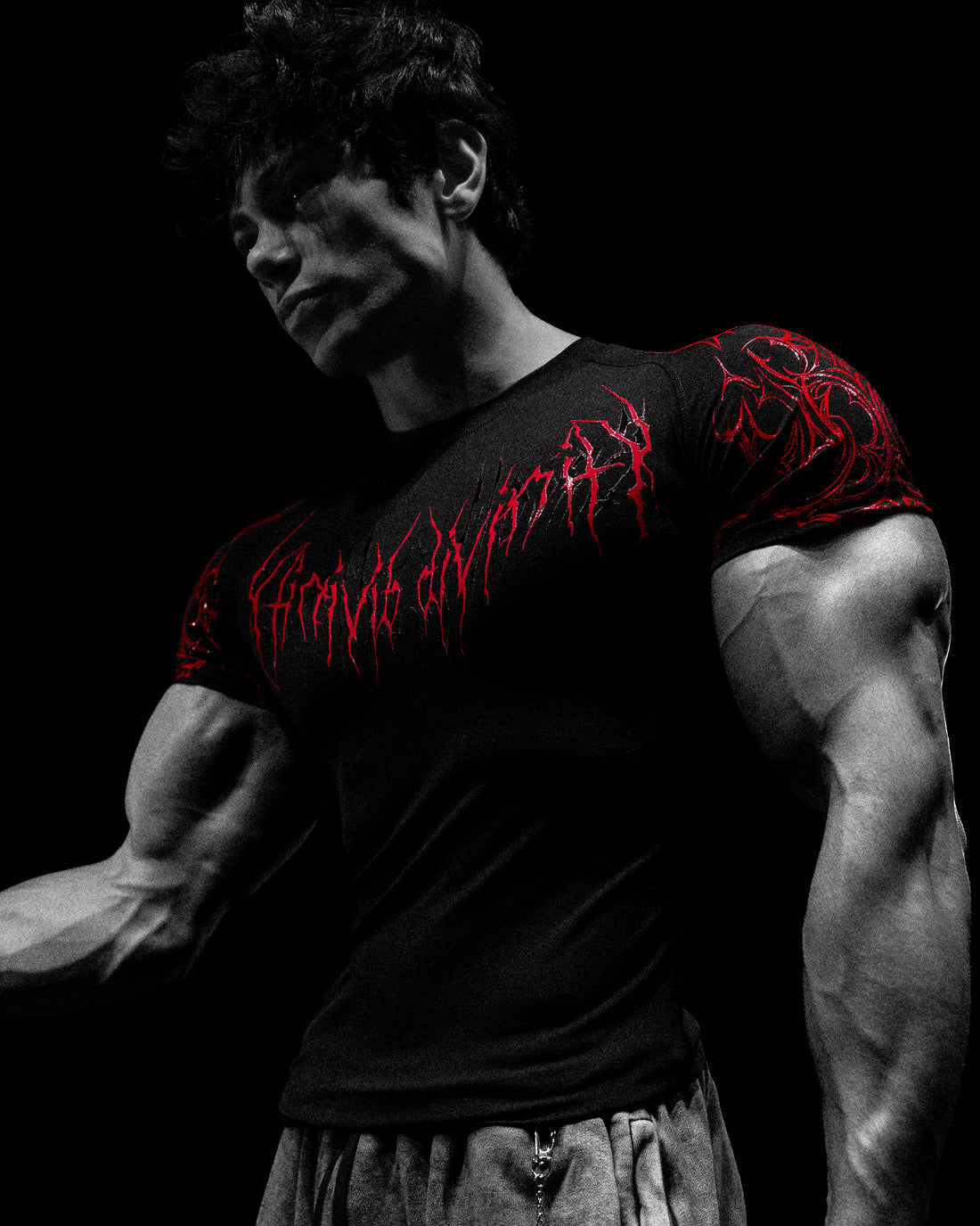 BD-0108 Void Tech™ Venom Texture shortsleeve Compression [NIGHTMARE]