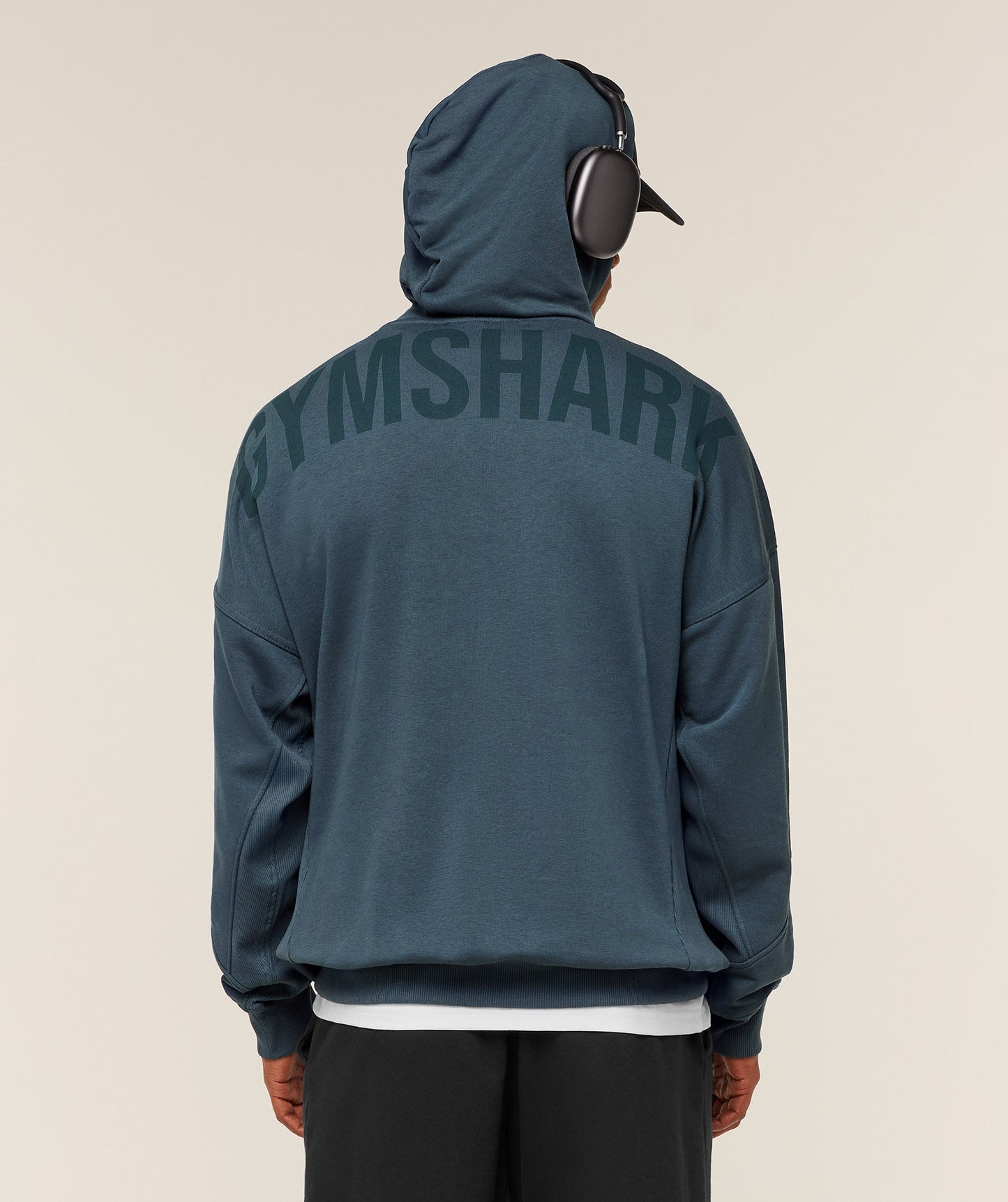 GS-0125 Power Oversized Hoodie - GS Stealth Blue