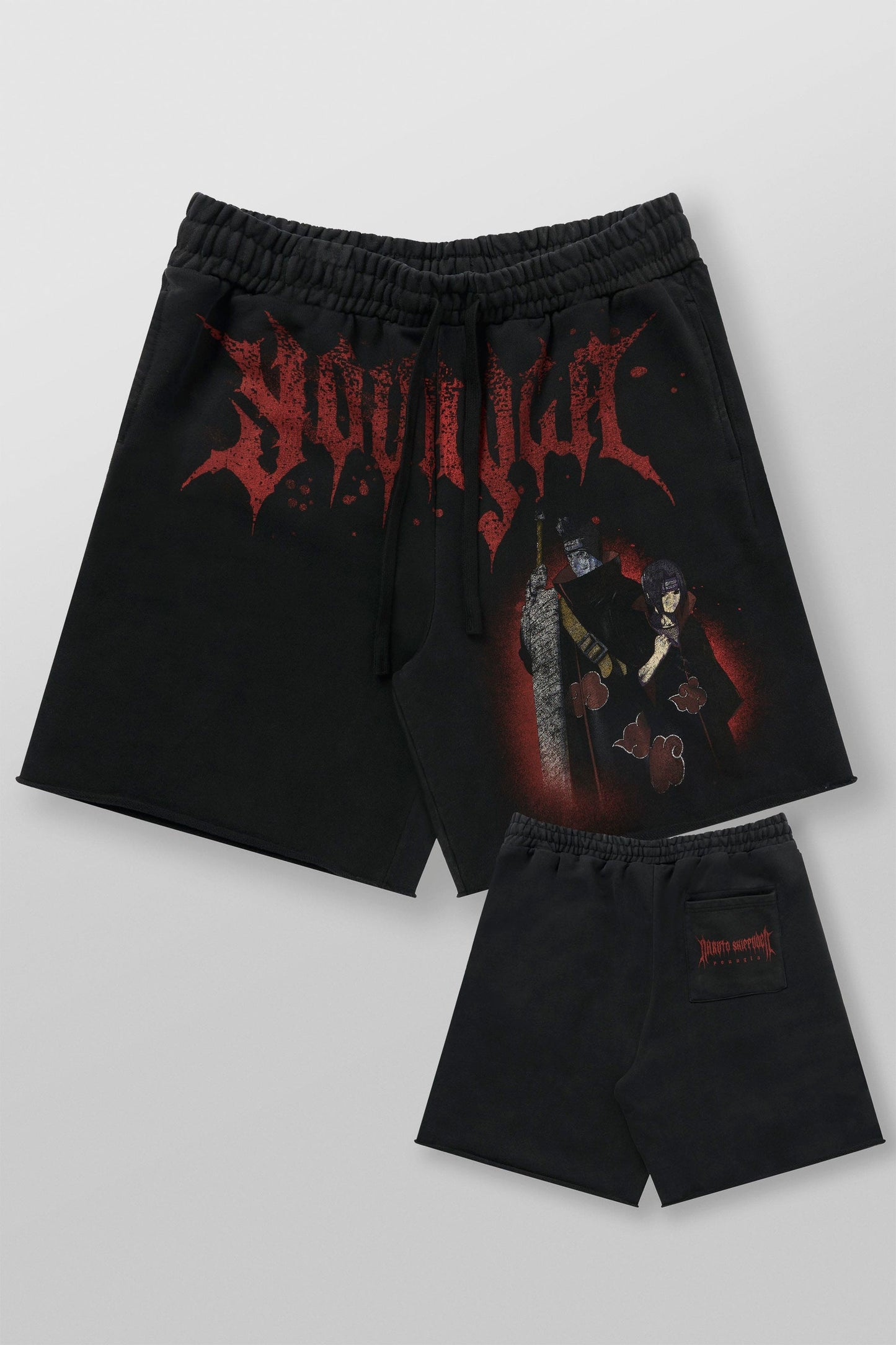 1002 - Naruto Sweat Shorts - Itachi & Kisame