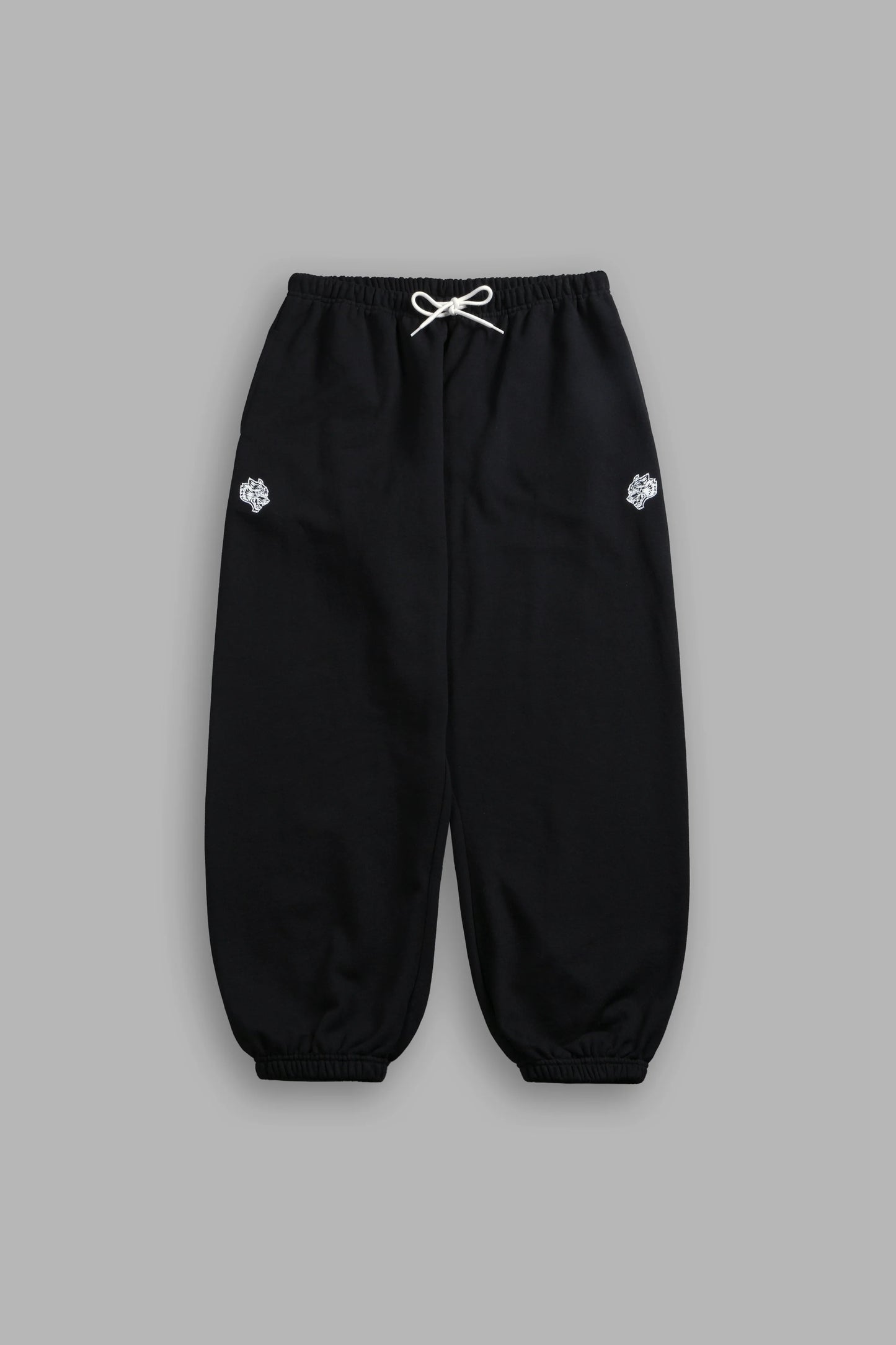 DS-0200 Dual Lounger Unisex Sweat Pants in Black