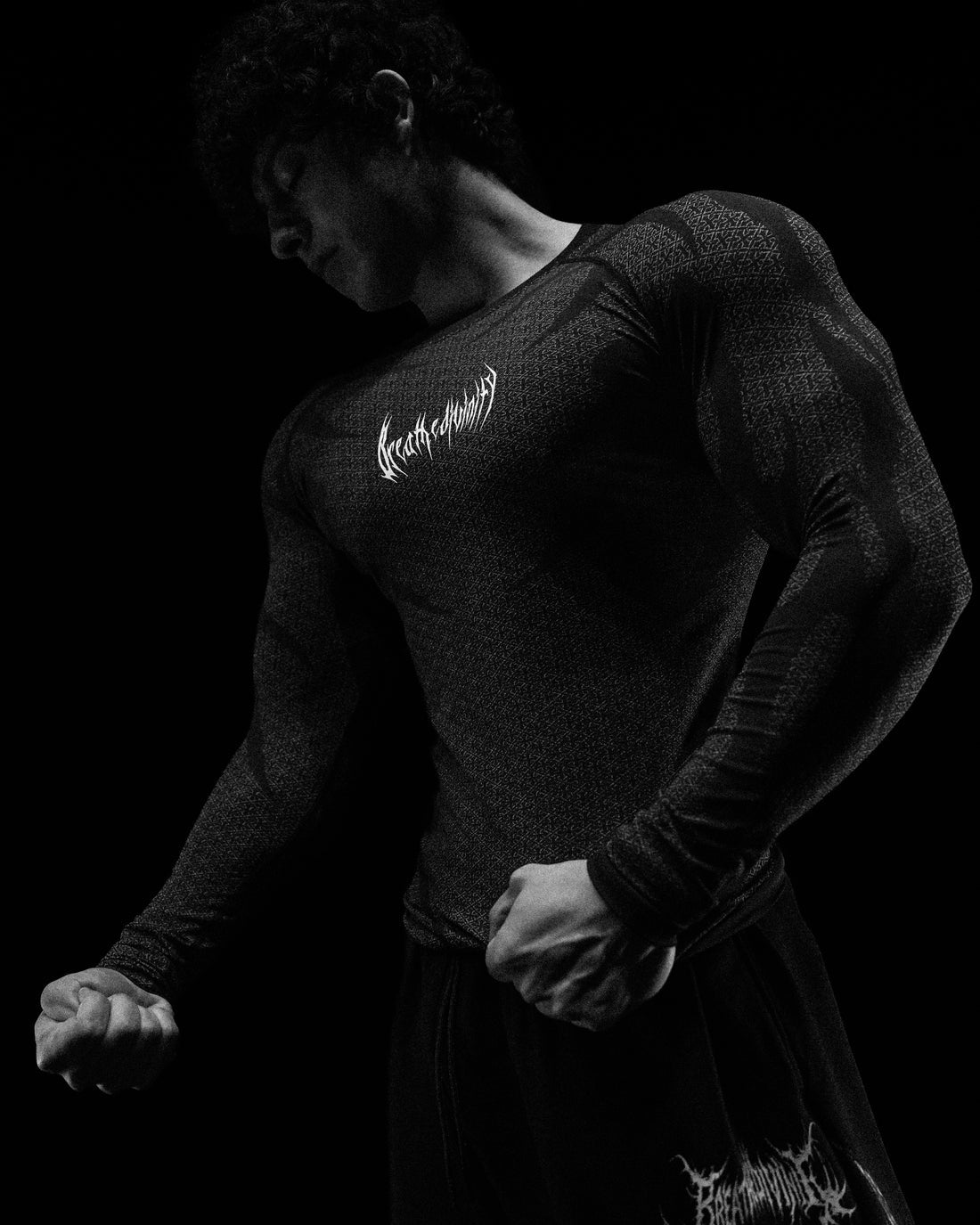 BD-0089 Doom Tech™ Armored Longsleeve Compression [MIDNIGHT]