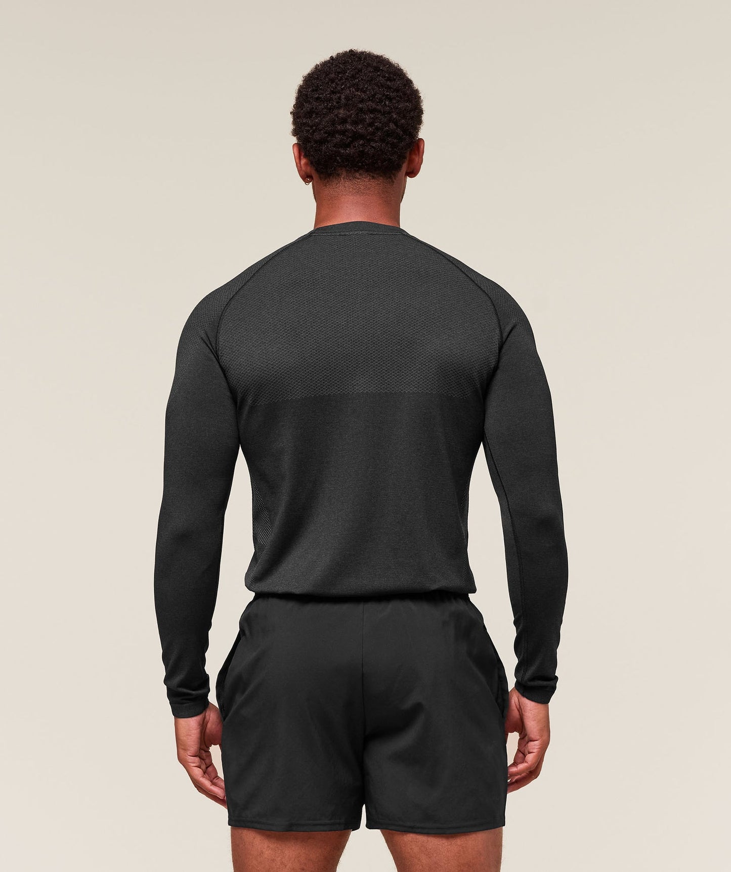 GS-0140 Vital Long Sleeve T-Shirt - Black/Silhouette Grey