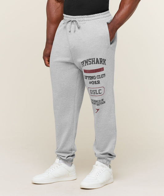 GS-0147 Global Lifting Pants - Light Grey Core Marl
